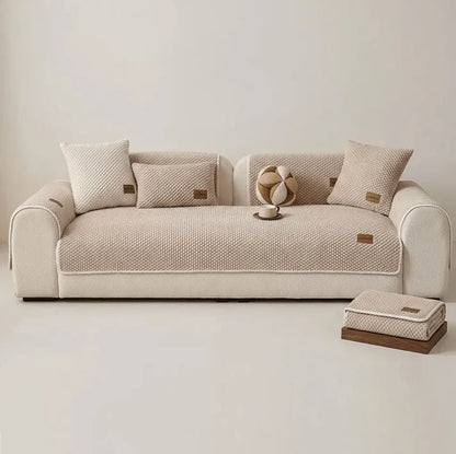 Luxgrove™ Plush Sofa Cover - The Armor That Feels Like A Blanket