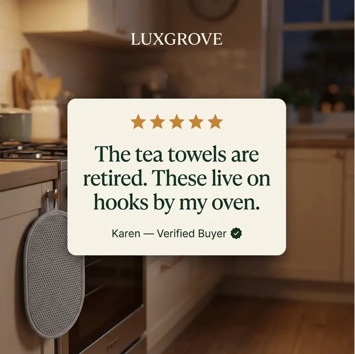 Luxgrove™ Grab & Rest Pad - The Trivet That Grabs The Pan