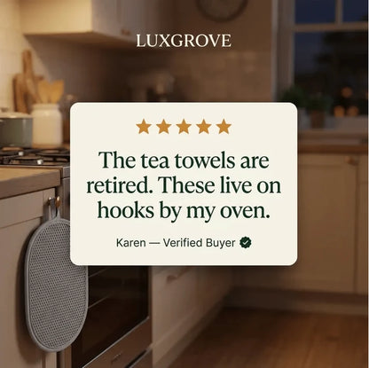Luxgrove™ Grab & Rest Pad - The Trivet That Grabs The Pan