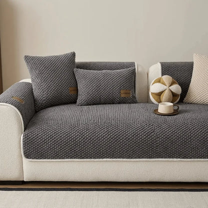 Luxgrove™ Plush Sofa Cover - The Armor That Feels Like A Blanket