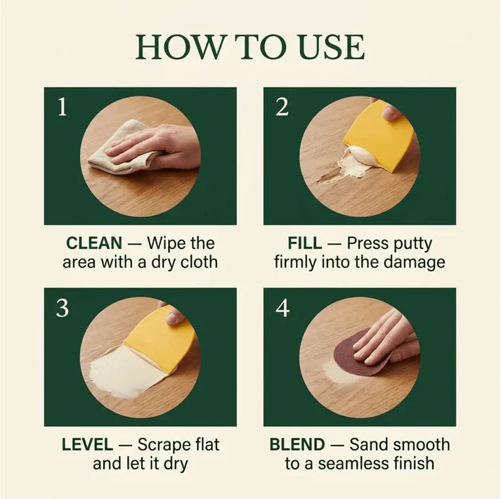 Luxgrove™ Deep-Fill Wood Repair Kit